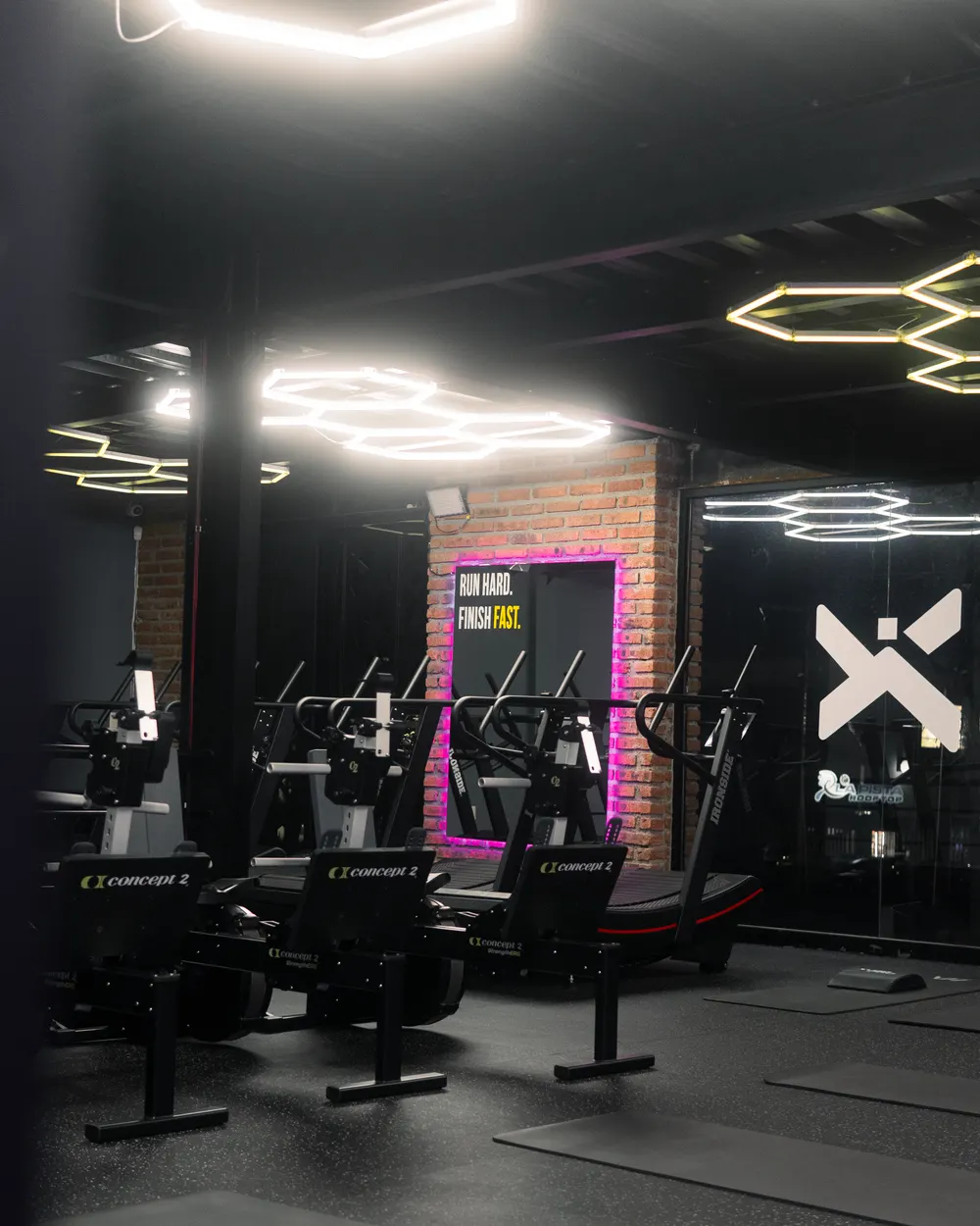Estación Sled Push - Hyrox Nexus Celaya